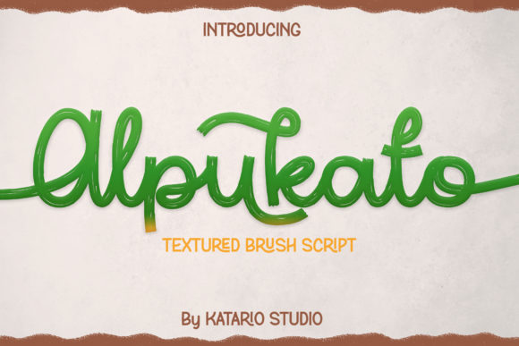 Alpukato: A Handwritten Font for Editorial Design