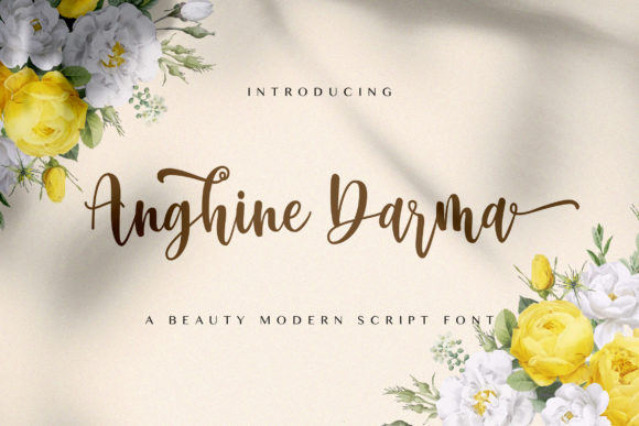 Anghine Darma Font for Web Design