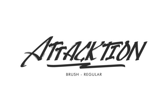 Attacktion: A Quirky Handwritten Font
