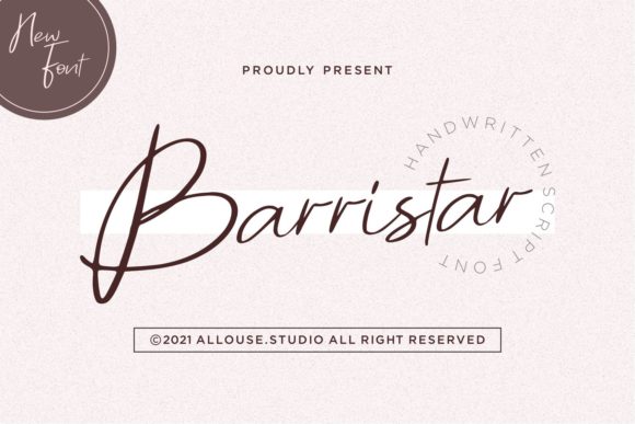 Barristar: A Stylish Script Font
