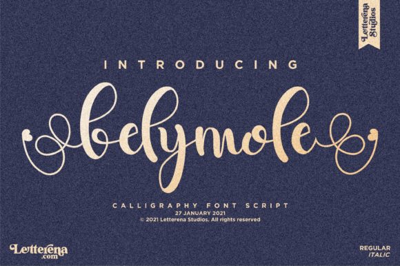 Belymole: A Charming Script Font