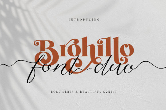 Brohillo: A Elegant Font for Designers