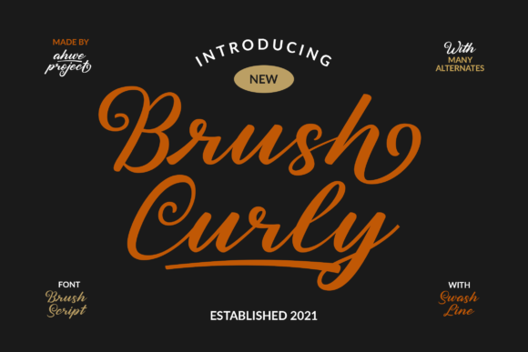 Brush Curly Font Review