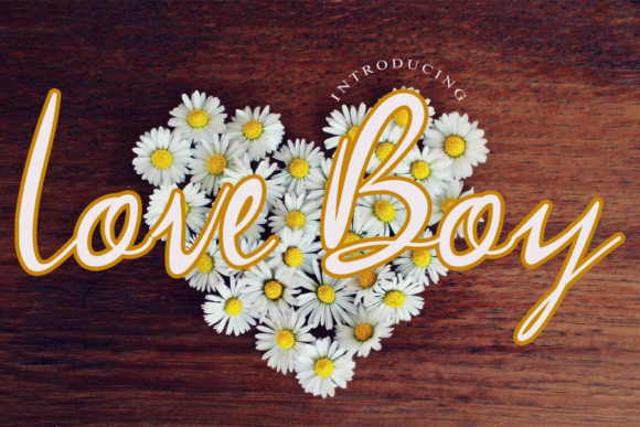 Love Boy Font for Creative Campaigns