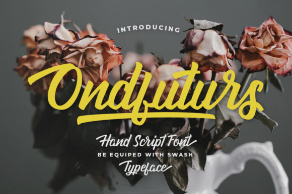 Ondfuturs: A Bold Handwritten Font for Stylish Design