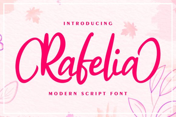 Rafelia: A Sweet Script Font for Business