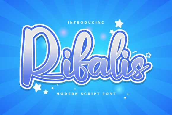 Rifalis: A Fun Script Font for Web Design