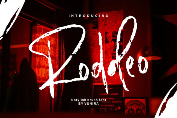 Roddeo: A Handwritten Font for Business Style