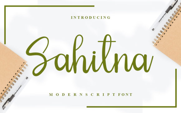 Sahitna: A Playful Script Font for Business