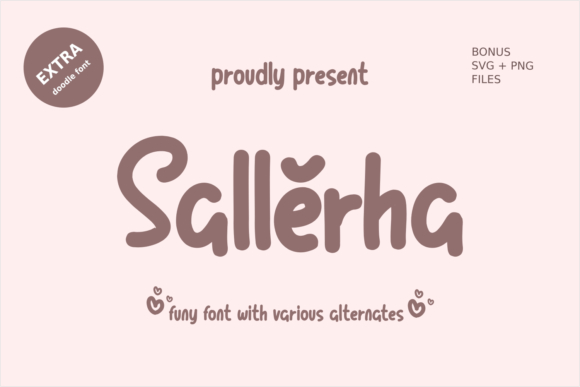 Sallerha: A Handwritten Font for Creative Projects