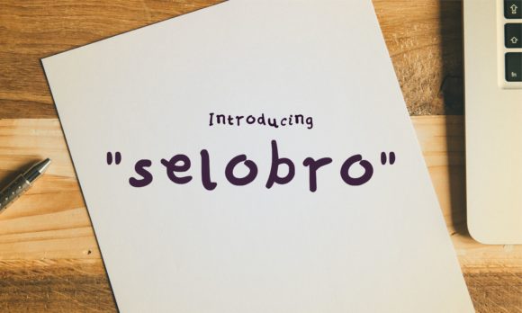Selobro: A Handwritten Font for Realistic Design