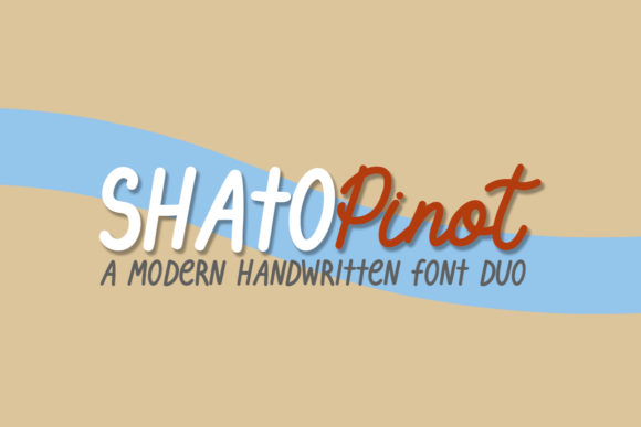 Shato Pinot Duo: A Creative Font for Makers