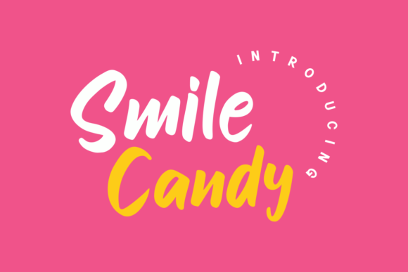 Smile Candy: A Playful Font for Creative Projects