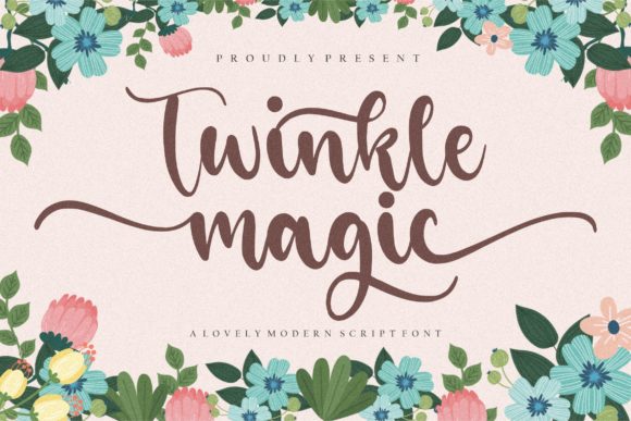 Twinkle Magic: A Romantic Typeface for Designers