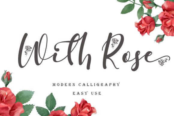 With Rose Font: Sweet & Stylish
